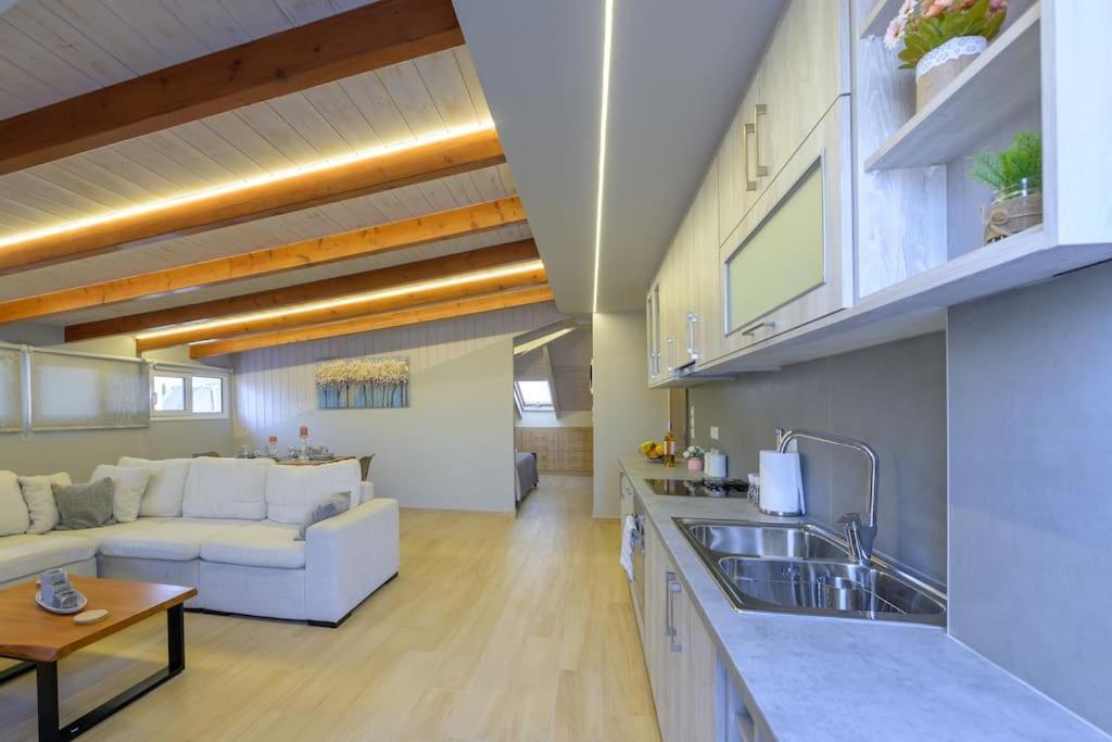 Contemporary Attic Apartment Preveza Exterior photo